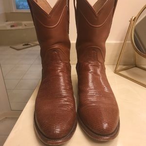 Tecovas, Nash, Lizard Roper Boot, 10 D (Average)
